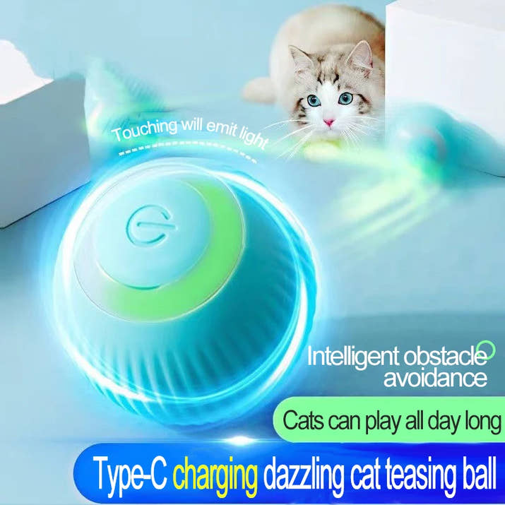 Kedi topu / otomatik oyun arkadaşı